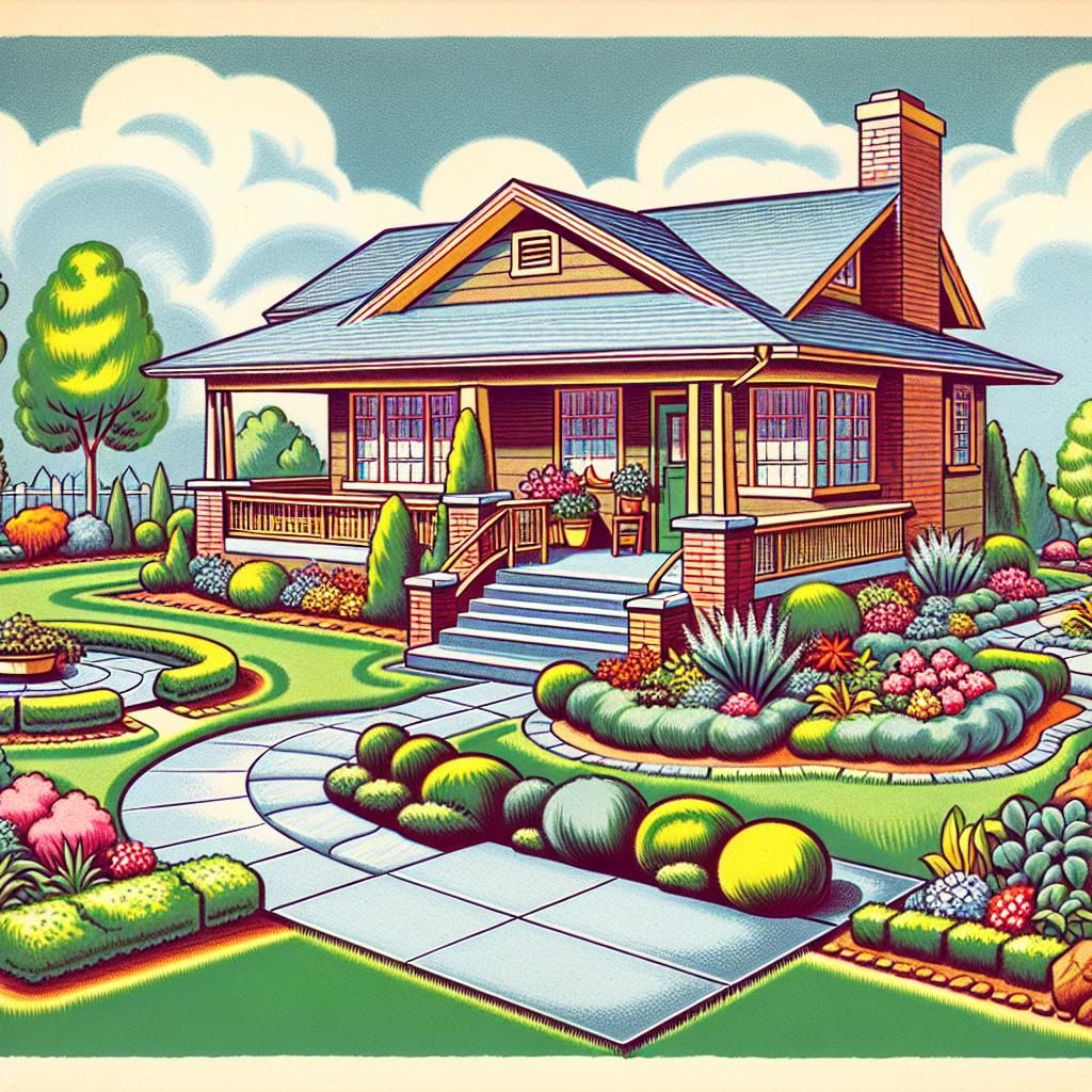 OAX Construction concrete patio enhancing home curb appeal in Kalamazoo